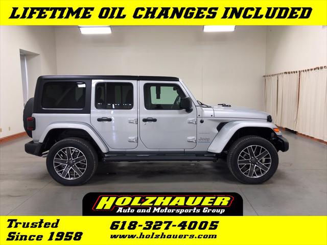 2023 Jeep Wrangler 4xe Sahara 4x4 for sale in Nashville, IL