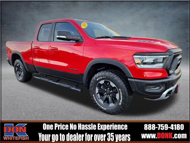 2019 RAM 1500 Rebel Quad Cab 4x4 64 Box 2019 RAM 1500 Rebel Quad Cab 4x4 64 Box