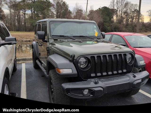 2021 Jeep Wrangler Unlimited Willys 4x4 2021 Jeep Wrangler Unlimited Willys 4x4