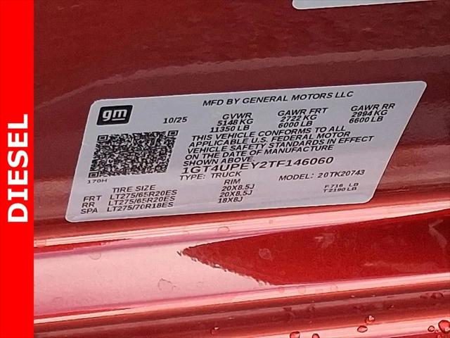 2026 GMC Sierra 2500HD Crew Cab, Standard Bed, AT4, 4WD