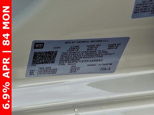 2026 GMC Sierra 2500HD Crew Cab, Standard Bed, AT4, 4WD