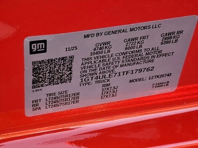 2026 GMC Sierra 2500HD Crew Cab, Standard Bed, Pro, 4WD