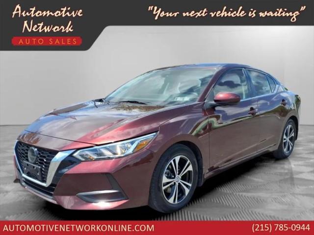 2021 Nissan Sentra SV Xtronic CVT for sale in Croydon, PA