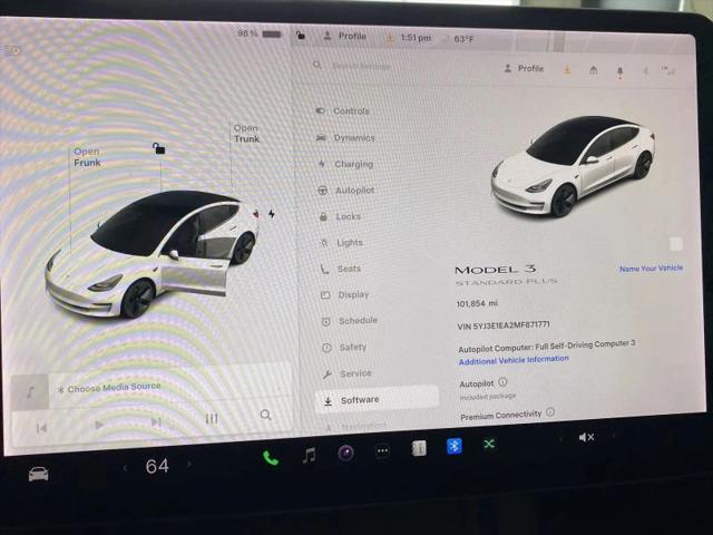 2021 Tesla Model 3 Standard Range Plus Rear-Wheel Drive