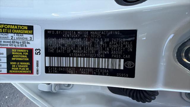 2026 Toyota Camry Nightshade