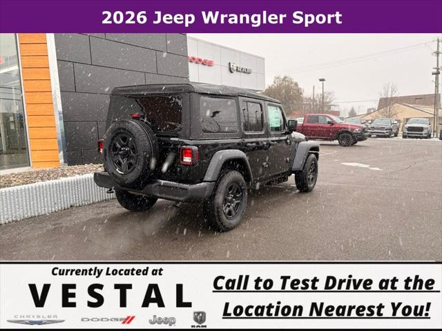 2026 Jeep Wrangler 4-Door Sport 4x4