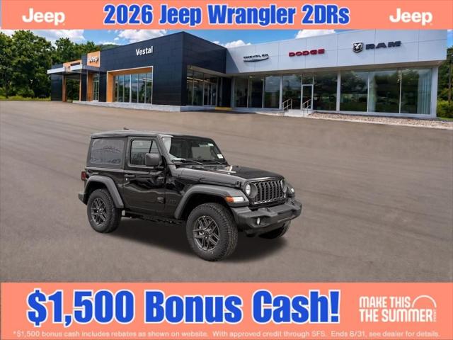 2026 Jeep Wrangler 2-Door Sport S 4x4 for sale in Vestal, NY