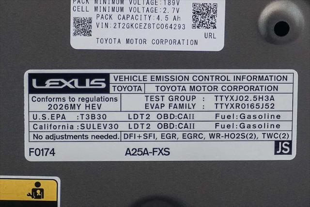 2026 Lexus NX 350h Premium