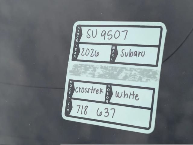 2026 Subaru Crosstrek Sport