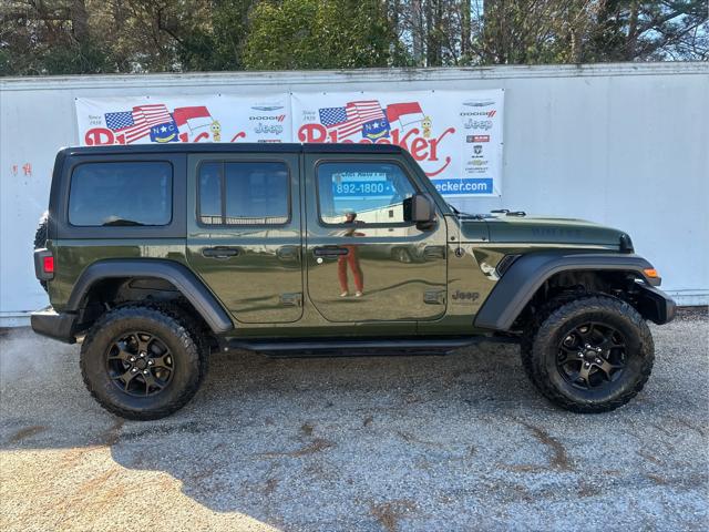 2021 Jeep Wrangler Unlimited Willys 4x4 2021 Jeep Wrangler Unlimited Willys 4x4