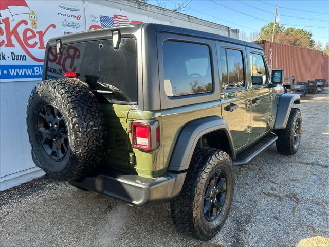 2021 Jeep Wrangler Unlimited Willys 4x4 2021 Jeep Wrangler Unlimited Willys 4x4