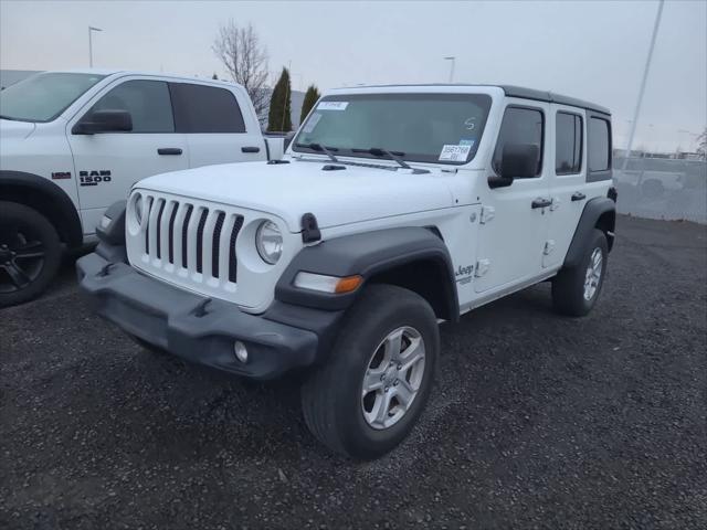 2020 Jeep Wrangler Unlimited Sport S 4X4 2020 Jeep Wrangler Unlimited Sport S 4X4