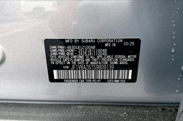 2025 Subaru WRX tS