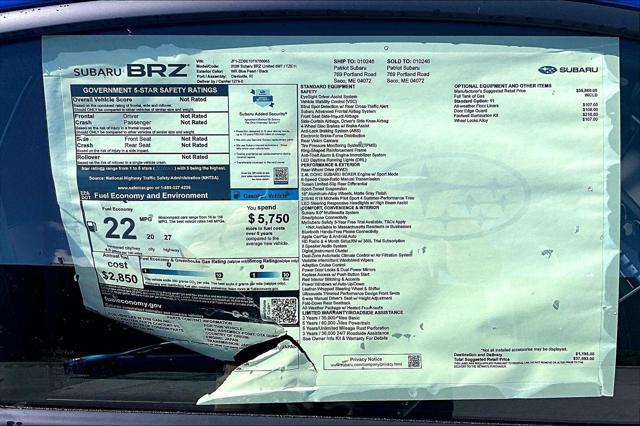 2026 Subaru BRZ Limited