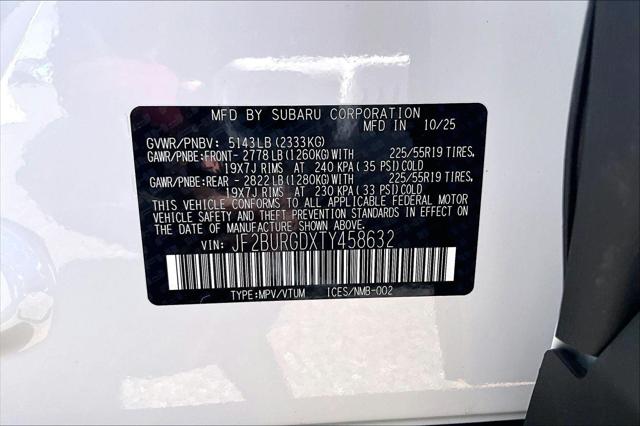 2026 Subaru Outback Limited XT