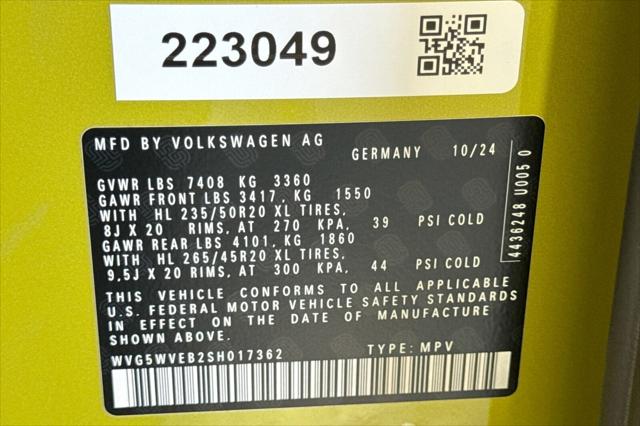 2025 Volkswagen ID. Buzz 1st Edition