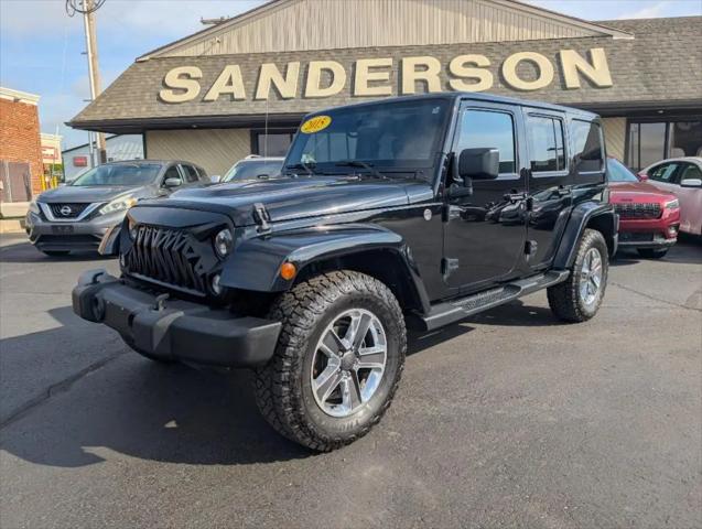 2015 Jeep Wrangler Unlimited Sahara for sale in Auburn, IN