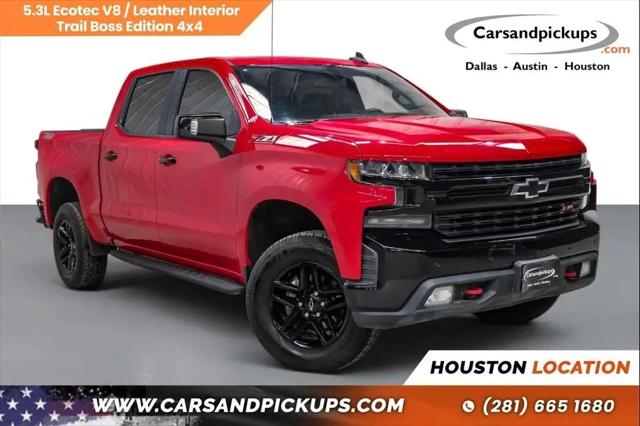 2021 Chevrolet Silverado 1500 4WD Crew Cab Short Bed LT Trail Boss for sale in Katy, TX
