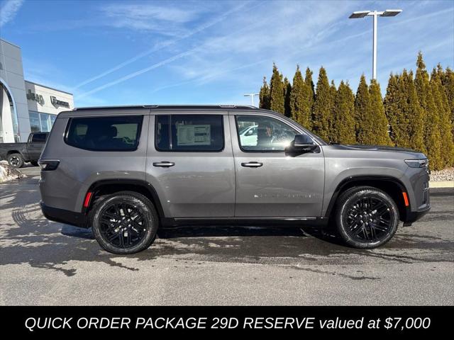 2026 Wagoneer Grand Wagoneer GRAND WAGONEER LIMITED RESERVE 4X4