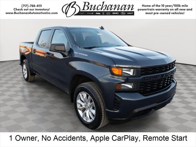 2021 Chevrolet Silverado 1500 4WD Crew Cab Short Bed Custom 2021 Chevrolet Silverado 1500 4WD Crew Cab Short Bed Custom