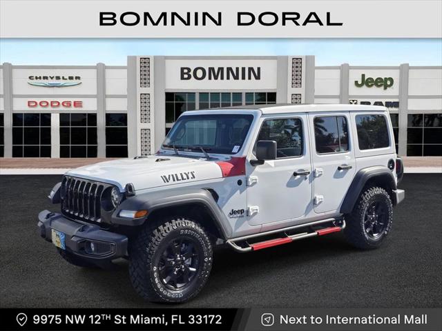 2022 Jeep Wrangler Unlimited Willys 4x4 2022 Jeep Wrangler Unlimited Willys 4x4