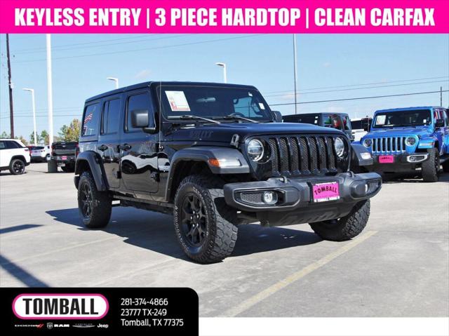 2022 Jeep Wrangler Unlimited Willys 4x4 2022 Jeep Wrangler Unlimited Willys 4x4