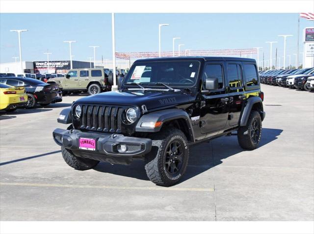 2022 Jeep Wrangler Unlimited Willys 4x4 2022 Jeep Wrangler Unlimited Willys 4x4