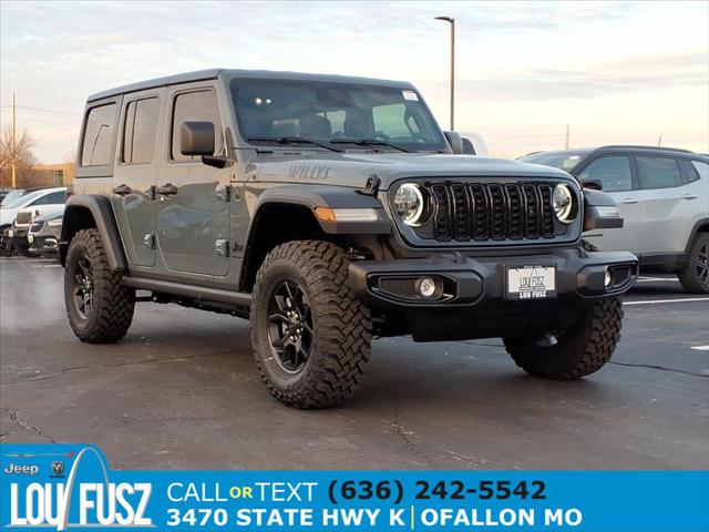 2026 Jeep Wrangler WRANGLER 4-DOOR WILLYS 2026 Jeep Wrangler WRANGLER 4-DOOR WILLYS