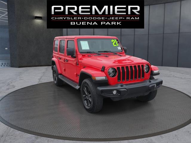 2021 Jeep Wrangler Unlimited Sahara Altitude 4x4