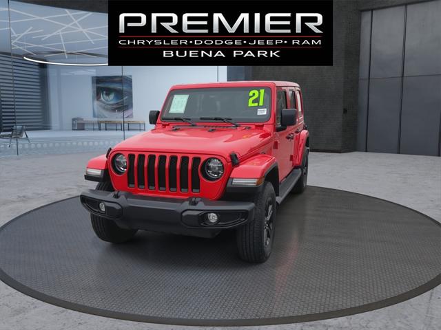 2021 Jeep Wrangler Unlimited Sahara Altitude 4x4