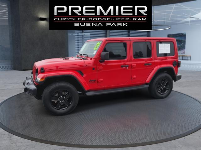 2021 Jeep Wrangler Unlimited Sahara Altitude 4x4