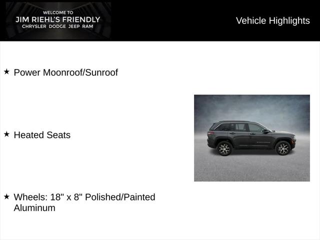 2025 Jeep Grand Cherokee GRAND CHEROKEE LIMITED 4X4