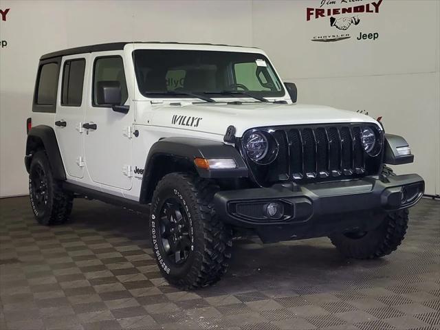 2021 Jeep Wrangler Unlimited Willys 4x4 2021 Jeep Wrangler Unlimited Willys 4x4