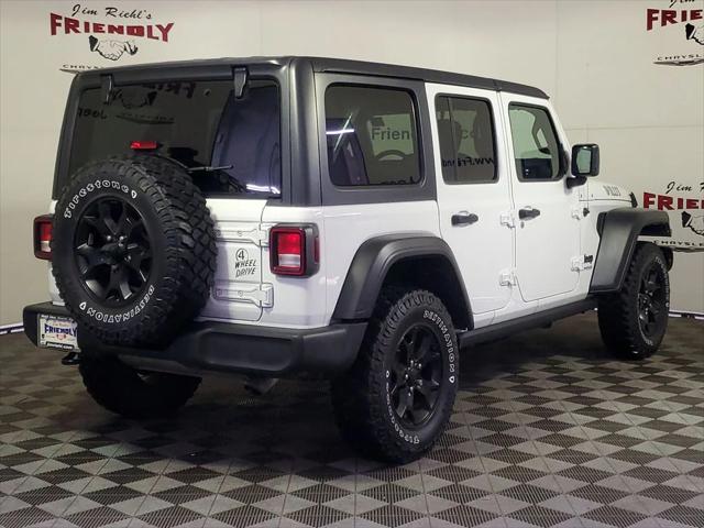 2021 Jeep Wrangler Unlimited Willys 4x4 2021 Jeep Wrangler Unlimited Willys 4x4