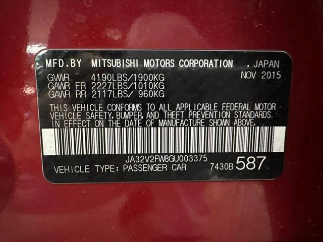 2016 Mitsubishi Lancer ES