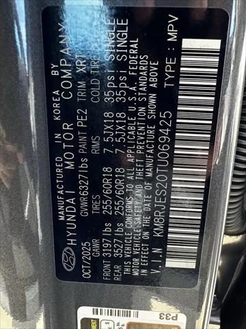 2026 Hyundai Palisade XRT Pro