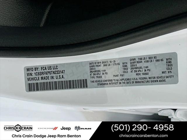 2026 Ram 1500 Tungsten Crew Cab 4x4 5'7" Box