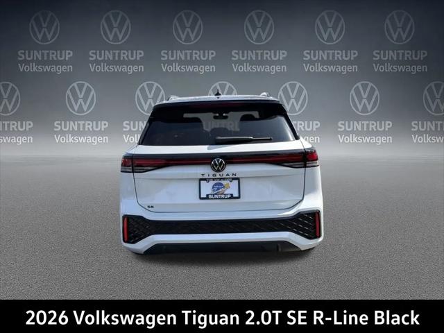 2026 Volkswagen Tiguan SE R-Line Black