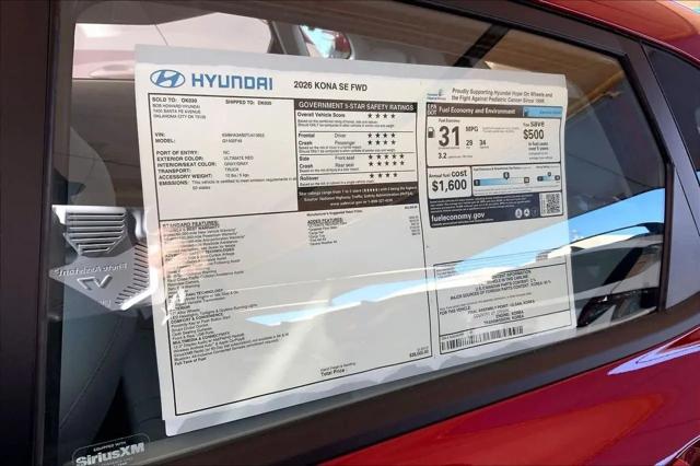 2026 Hyundai Kona SE