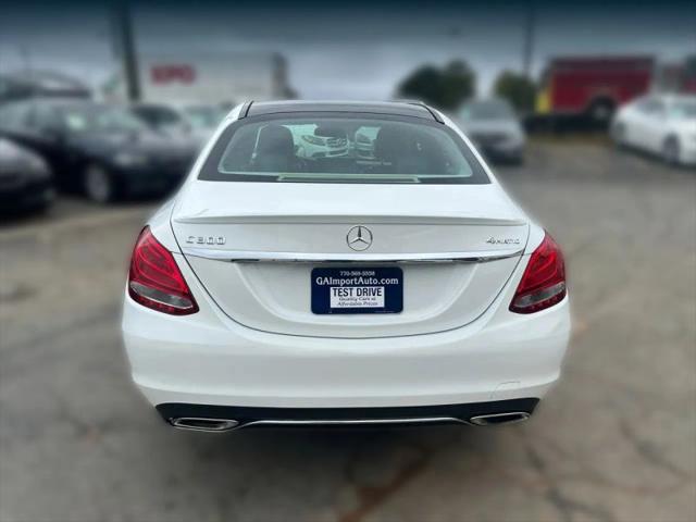 2016 Mercedes-Benz C-CLASS C 300 4MATIC