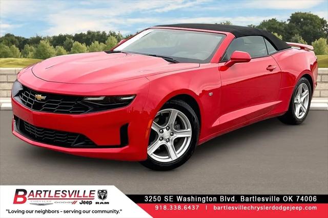2020 Chevrolet Camaro RWD Convertible 1LT for sale in Bartlesville, OK