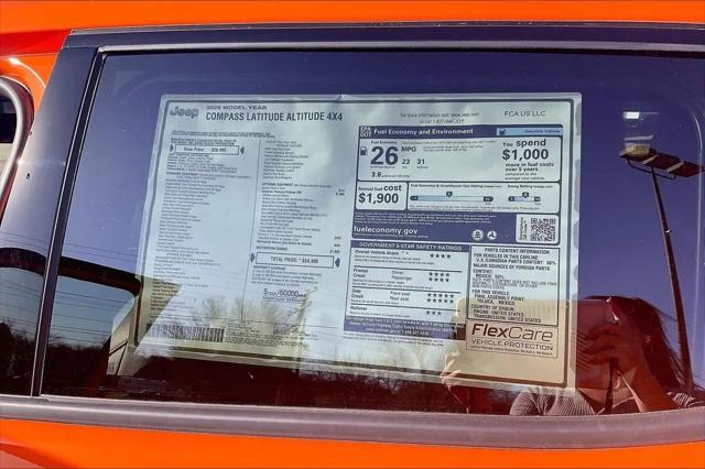 2026 Jeep Compass Latitude Altitude