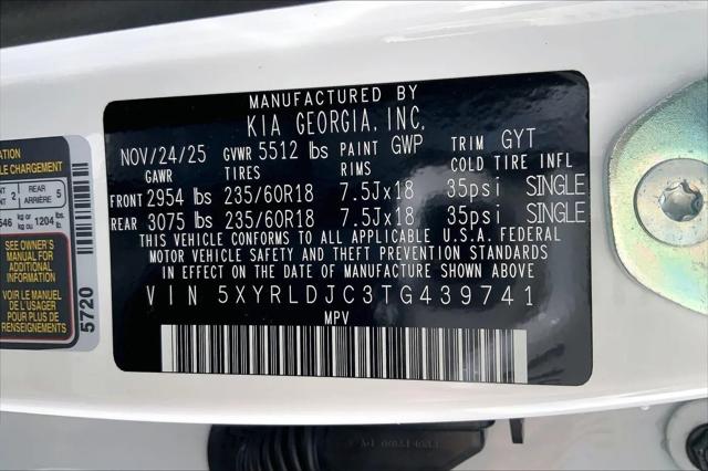 2026 Kia Sorento S