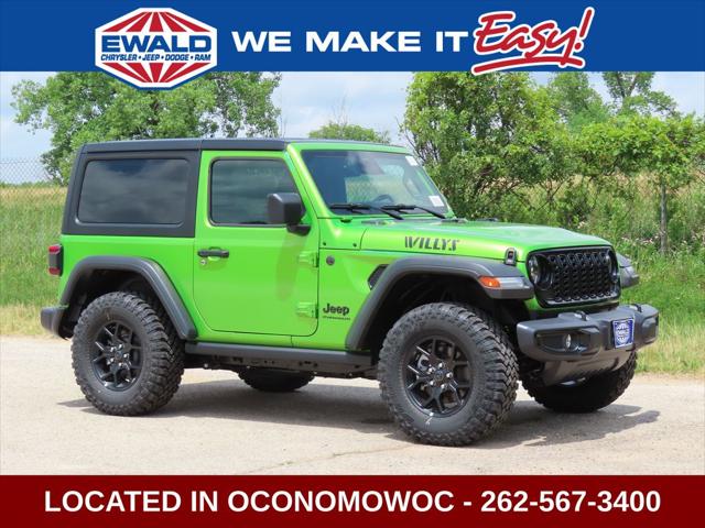 2026 Jeep Wrangler 2-Door Willys 4x4 for sale in Oconomowoc, WI