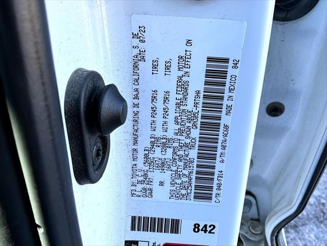 2023 Toyota Tacoma SR V6