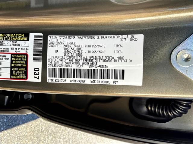2025 Toyota Tacoma TRD Sport