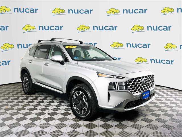 2022 Hyundai Santa Fe Hybrid Blue for sale in Norwood, MA