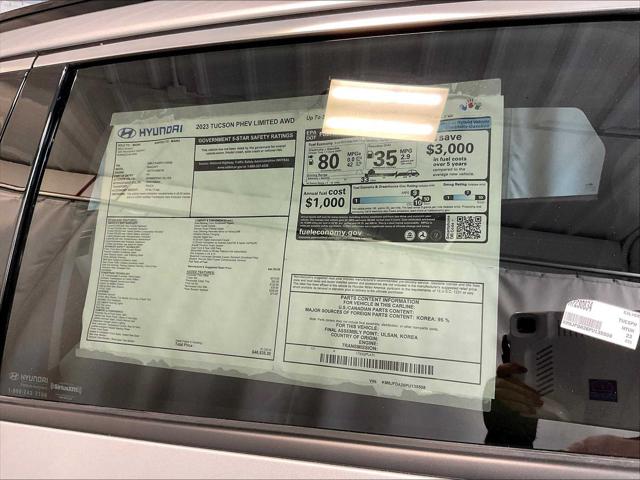 2023 Hyundai Tucson Plug-In Hybrid Limited