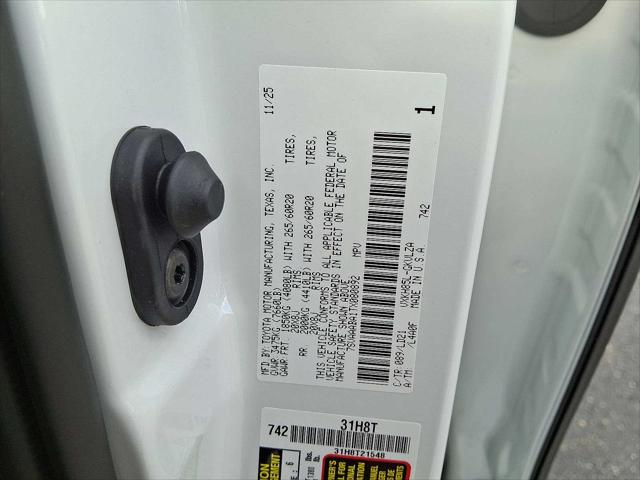 2026 Toyota Sequoia Limited