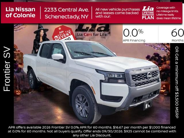2026 Nissan Frontier Crew Cab SV 4x4 for sale in Schenectady, NY